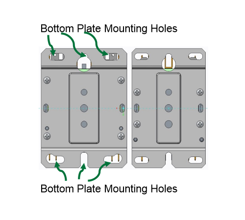Bottom Plate Mounting Holes