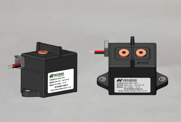 High voltage DC contactors